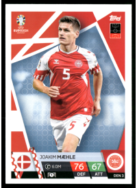 Joakim Mæhle, Kartička, Topps Match Attax UEFA EURO 2024, BASE