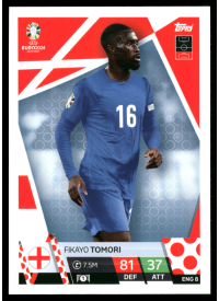 Fikayo Tomori, Kartička, Topps Match Attax UEFA EURO 2024, BASE
