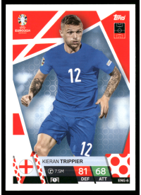 Kieran Trippier, Kartička, Topps Match Attax UEFA EURO 2024, BASE