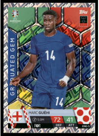 Marc Guéhi, Kartička, Topps Match Attax UEFA EURO 2024, BASE