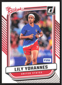 Lily Yohannes, Kartička, Panini Donruss Soccer 2024-25