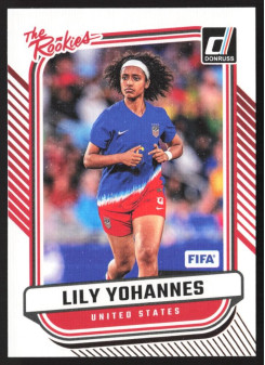 Lily Yohannes, Kartička, Panini Donruss Soccer 2024-25