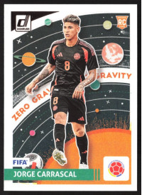 Jorge Carrascal, Kartička, Panini Donruss Soccer 2024-25