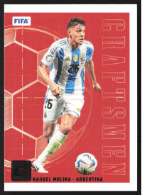 Nahuel Molina, Kartička, Panini Donruss Soccer 2024-25