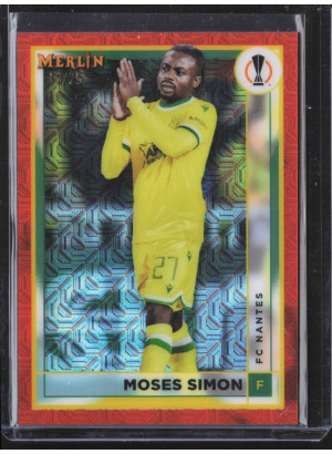 Moses Simon, Card, Topps Merlin Chrome UEFA Club Competitions 2022-2023, LIMIT