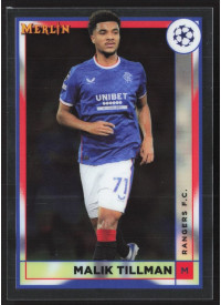 Malik Tillman, Kartička, Topps Merlin Chrome UEFA Club Competitions 2022-2023, BASE