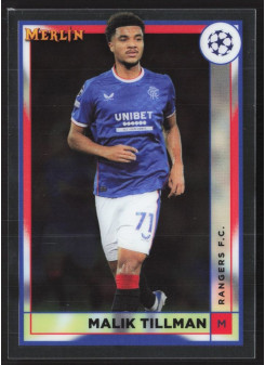 Malik Tillman, Kartička, Topps Merlin Chrome UEFA Club Competitions 2022-2023, BASE