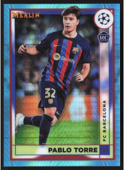 Pablo Torre, Kartička, Topps Merlin Chrome UEFA Club Competitions 2022-2023, BASE