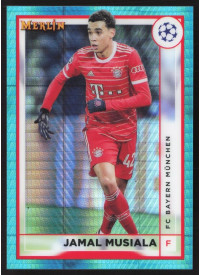 Jamal Musiala, Kartička, Topps Merlin Chrome UEFA Club Competitions 2022-2023, BASE