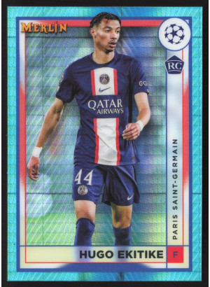 Hugo Ekitike, Card, Topps Merlin Chrome UEFA Club Competitions 2022-2023, BASE