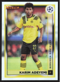 Karim Adeyemi, Kartička, Topps Merlin Chrome UEFA Club Competitions 2022-2023, BASE