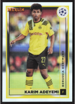 Karim Adeyemi, Kartička, Topps Merlin Chrome UEFA Club Competitions 2022-2023, BASE