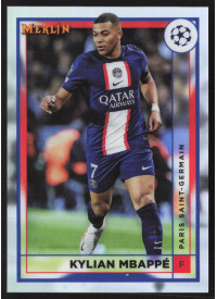 Kylian Mbappe, Kartička, Topps Merlin Chrome UEFA Club Competitions 2022-2023, BASE