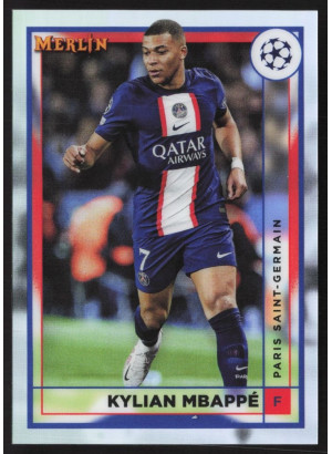 Kylian Mbappe, Card, Topps Merlin Chrome UEFA Club Competitions 2022-2023, BASE