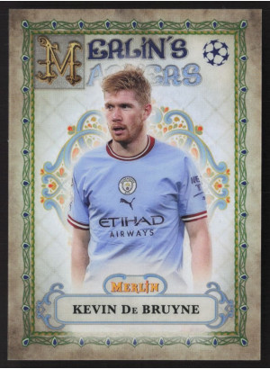 Kevin De Bruyne, Card, Topps Merlin Chrome UEFA Club Competitions 2022-2023, INSERT