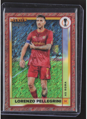 Lorenzo Pellegrini, Card, Topps Merlin Chrome UEFA Club Competitions 2022-2023, LIMIT