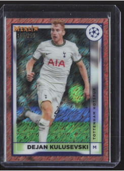 Dejan Kulusevski, Kartička, Topps Merlin Chrome UEFA Club Competitions 2022-2023, LIMIT