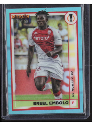 Breel Embolo, Card, Topps Merlin Chrome UEFA Club Competitions 2022-2023, BASE