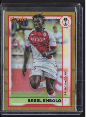 Breel Embolo, Card, Topps Merlin Chrome UEFA Club Competitions 2022-2023, LIMIT