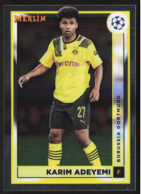 Karim Adeyemi, Kartička, Topps Merlin Chrome UEFA Club Competitions 2022-2023, BASE