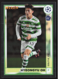 Hyeongyu Oh, Kartička, Topps Merlin Chrome UEFA Club Competitions 2022-2023, BASE