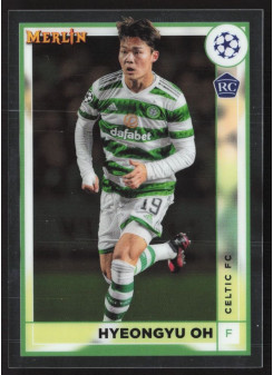 Hyeongyu Oh, Kartička, Topps Merlin Chrome UEFA Club Competitions 2022-2023, BASE