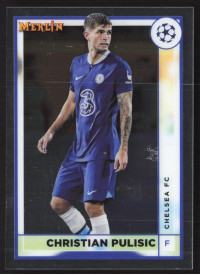 Christian Pulisic, Kartička, Topps Merlin Chrome UEFA Club Competitions 2022-2023, BASE