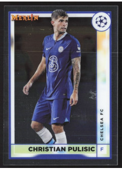 Christian Pulisic, Kartička, Topps Merlin Chrome UEFA Club Competitions 2022-2023, BASE