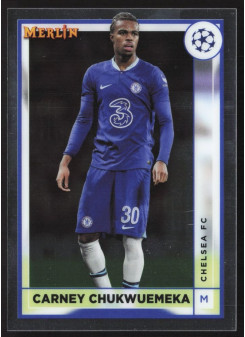 Carney Chukwuemeka, Kartička, Topps Merlin Chrome UEFA Club Competitions 2022-2023, BASE