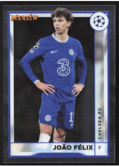 Joao Felix, Kartička, Topps Merlin Chrome UEFA Club Competitions 2022-2023, BASE