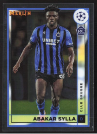 Abakar Sylla, Kartička, Topps Merlin Chrome UEFA Club Competitions 2022-2023, BASE