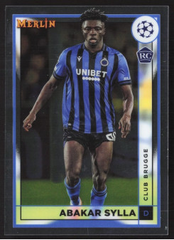 Abakar Sylla, Kartička, Topps Merlin Chrome UEFA Club Competitions 2022-2023, BASE