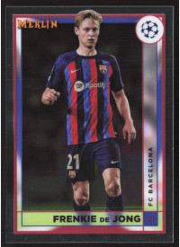 Frenkie de Jong, Kartička, Topps Merlin Chrome UEFA Club Competitions 2022-2023, BASE