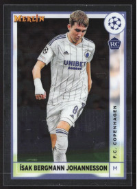 Isak Bergmann Johannesson, Kartička, Topps Merlin Chrome UEFA Club Competitions 2022-2023, BASE
