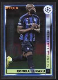 Romelu Lukaku, Kartička, Topps Merlin Chrome UEFA Club Competitions 2022-2023, BASE
