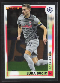 Luka Sucic, Kartička, Topps Merlin Chrome UEFA Club Competitions 2022-2023, BASE