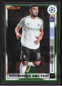 Mohammad Abu Fani, Kartička, Topps Merlin Chrome UEFA Club Competitions 2022-2023, BASE