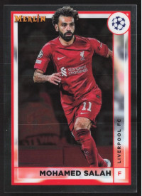 Mohamed Salah, Kartička, Topps Merlin Chrome UEFA Club Competitions 2022-2023, BASE