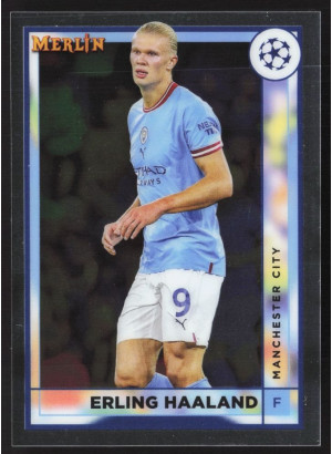 Erling Haaland, Card, Topps Merlin Chrome UEFA Club Competitions 2022-2023, BASE