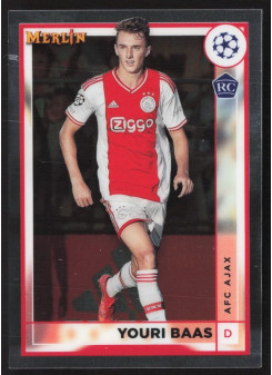 Youri Baas, Kartička, Topps Merlin Chrome UEFA Club Competitions 2022-2023, BASE