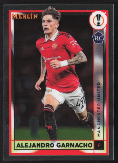 Alejandro Garnacho, Kartička, Topps Merlin Chrome UEFA Club Competitions 2022-2023, BASE
