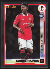Kobbie Mainoo, Kartička, Topps Merlin Chrome UEFA Club Competitions 2022-2023, BASE