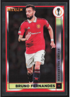 Bruno Fernandes, Kartička, Topps Merlin Chrome UEFA Club Competitions 2022-2023, BASE