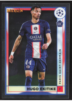 Hugo Ekitike, Kartička, Topps Merlin Chrome UEFA Club Competitions 2022-2023, BASE