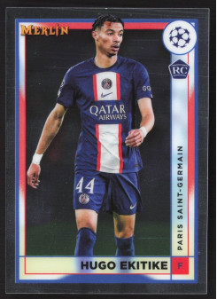 Hugo Ekitike, Kartička, Topps Merlin Chrome UEFA Club Competitions 2022-2023, BASE