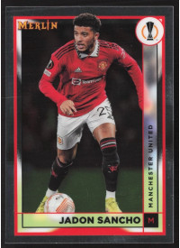 Jadon Sancho, Kartička, Topps Merlin Chrome UEFA Club Competitions 2022-2023, BASE