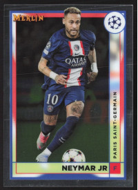 Neymar Jr, Kartička, Topps Merlin Chrome UEFA Club Competitions 2022-2023, BASE