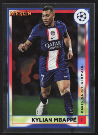 Kylian Mbappe, Kartička, Topps Merlin Chrome UEFA Club Competitions 2022-2023, BASE
