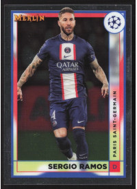 Sergio Ramos, Kartička, Topps Merlin Chrome UEFA Club Competitions 2022-2023, BASE