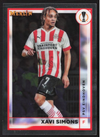 Xavi Simons, Kartička, Topps Merlin Chrome UEFA Club Competitions 2022-2023, BASE